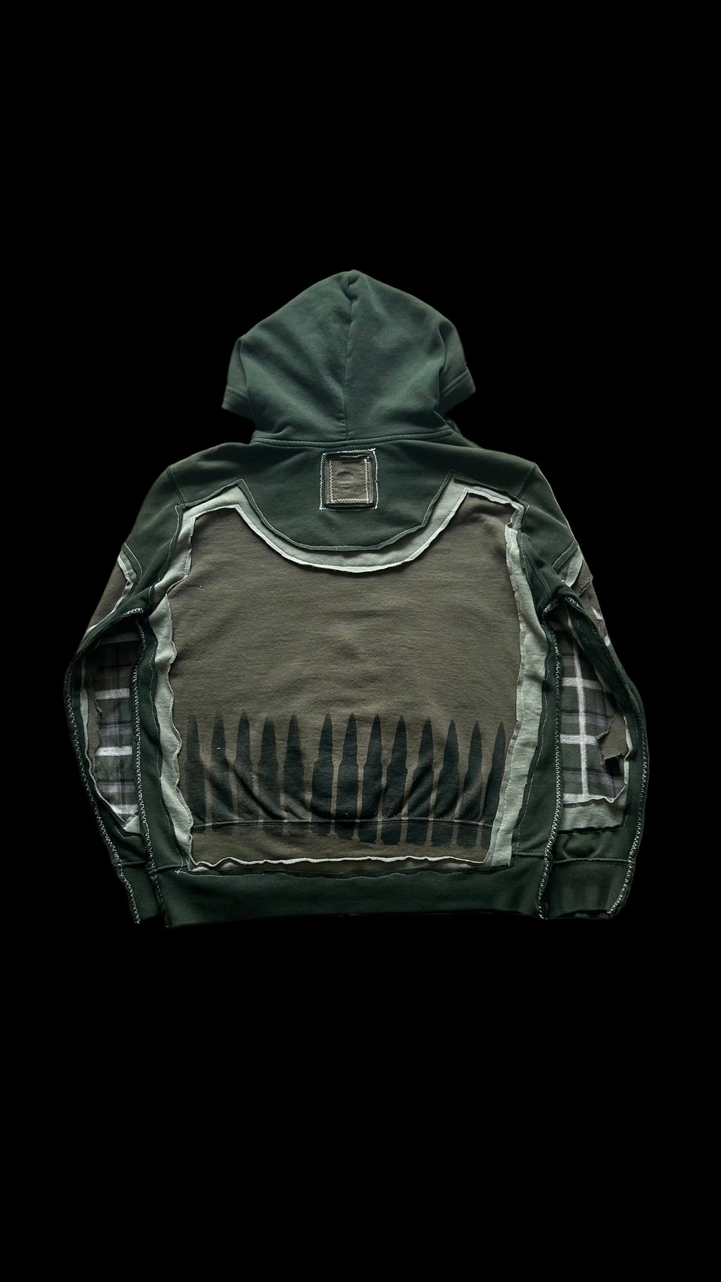 War Green Zip-Up