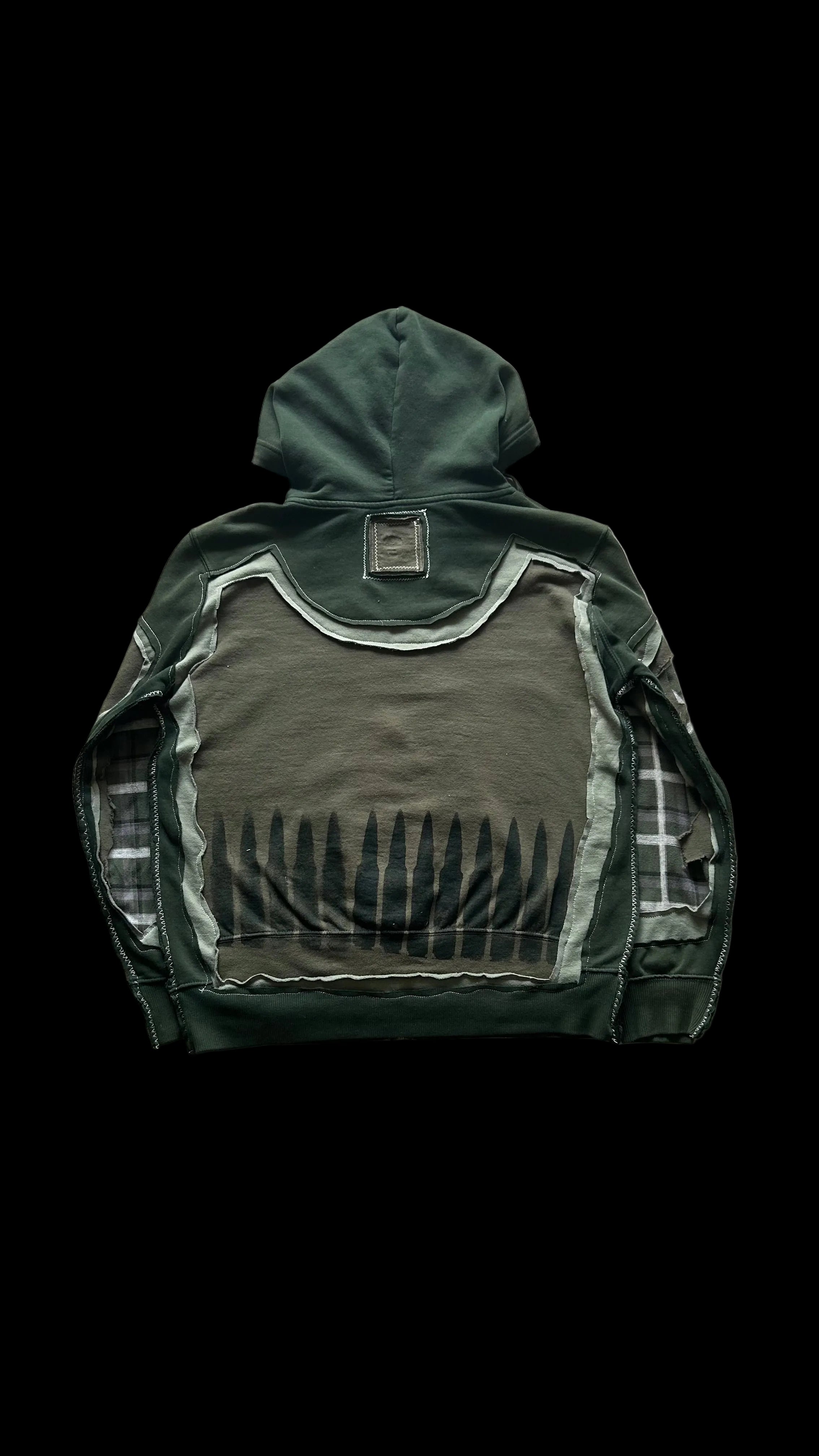 War Green Zip-Up